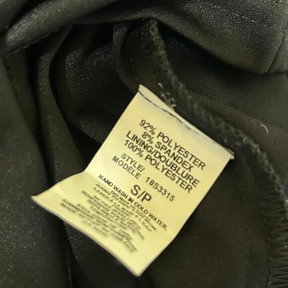 Michael Tyler Black Multicolor Stretchy Dress Size S - Picture 5 of 5